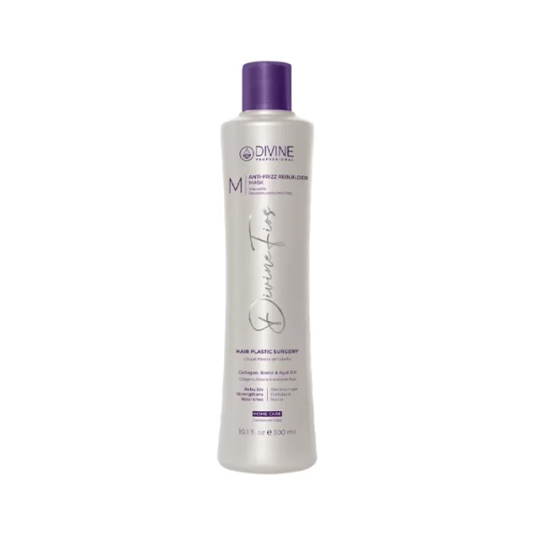 Mascara Anti Frizz Reconstructor 300ml Divine Fios