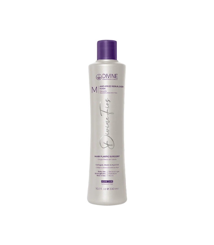 Mascara Anti Frizz Reconstructor 300ml Divine Fios